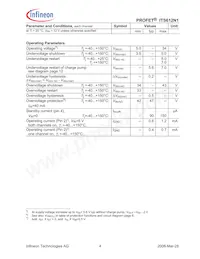 ITS612N1E3230HKSA1 Datasheet Page 4