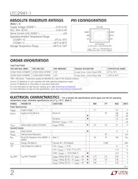 LTC2941IDCB-1#TRPBF Datasheet Pagina 2