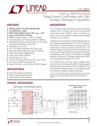 LTC3807MPFE#TRPBF Datasheet Cover