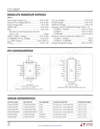 LTC3807MPFE#TRPBF Datasheet Page 2