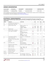 LTC3807MPFE#TRPBF Datasheet Pagina 3