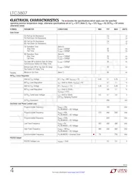 LTC3807MPFE#TRPBF Datasheet Page 4