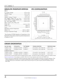 LTC3882IUJ-1#PBF Datasheet Pagina 4