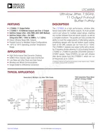 LTC6955IUKG-1#TRPBF Datasheet Copertura