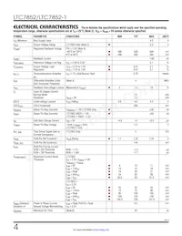 LTC7852IRHE#TRPBF Datasheet Pagina 4