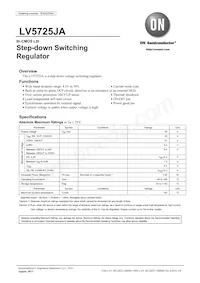 LV5725JA-ZH Datasheet Copertura