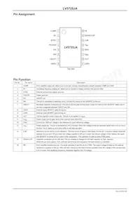 LV5725JA-ZH Datasheet Pagina 5