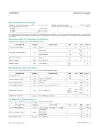 MAX1259EWE Datasheet Pagina 2