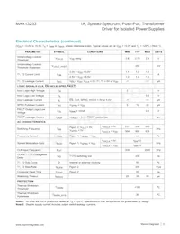 MAX13253ATB+T Datasheet Pagina 3