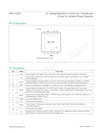 MAX13253ATB+T Datasheet Pagina 7