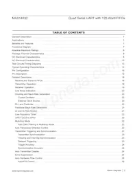 MAX14830ETM+TG3U Datasheet Page 2