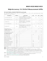 MAX14921ECS+T Datasheet Page 5