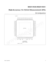 MAX14921ECS+T Datasheet Pagina 8