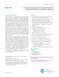 MAX15301AA01+TCK Datasheet Cover