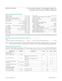 MAX15301AA02+TCJK Datasheet Page 2