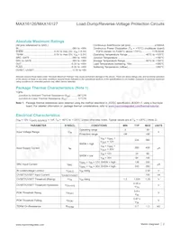 MAX16126TCA/V+CN6 Datasheet Pagina 2