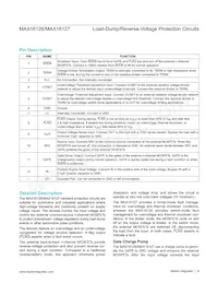 MAX16126TCA/V+CN6 Datasheet Pagina 8