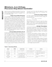 MAX1637EEE+TG035 Datasheet Page 14