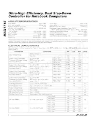 MAX1715EEI Datasheet Page 2
