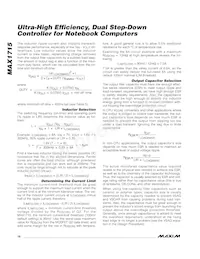 MAX1715EEI Datasheet Page 18