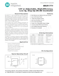 MAX1771ESA+TG002 Datasheet Cover