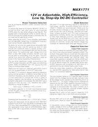 MAX1771ESA+TG002 Datasheet Page 11