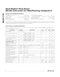 MAX1775EEE-T Datasheet Pagina 2