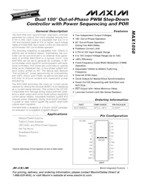 MAX1858AEEG+TGA5 Datenblatt Cover