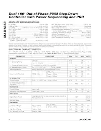 MAX1858AEEG+TGA5 Datasheet Pagina 2