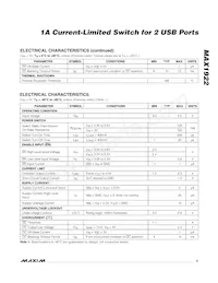 MAX1922ETB+ Datasheet Page 3