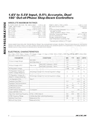 MAX1956ETI+T Datasheet Pagina 2