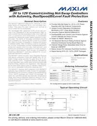 MAX4273ESE Datasheet Copertura