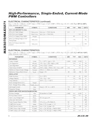 MAX5071CAUA-T Datasheet Pagina 4