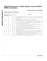 MAX5071CAUA-T Datasheet Pagina 10