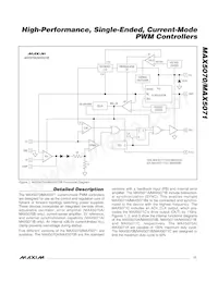 MAX5071CAUA-T Datasheet Pagina 11