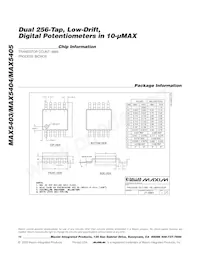 MAX5403EUB+TG075數據表 頁面 10