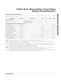 MAX5499ETE+T Datasheet Page 5