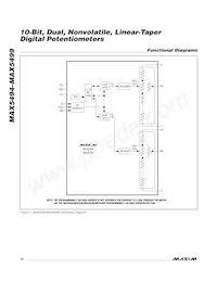 MAX5499ETE+T Datasheet Pagina 10