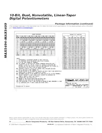 MAX5499ETE+T Datenblatt Seite 20