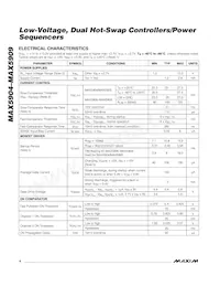 MAX5905ESA+T Datasheet Page 4