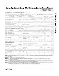 MAX5905ESA+T Datasheet Page 5