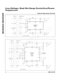 MAX5905ESA+T Datasheet Pagina 22