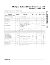 MAX9471ETP+T Datasheet Page 3
