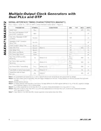 MAX9471ETP+T Datasheet Page 4