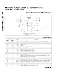MAX9471ETP+T Datasheet Page 6