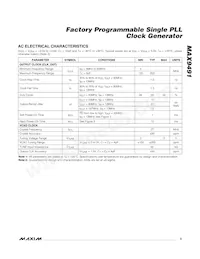 MAX9491ETP010+T Datasheet Pagina 3