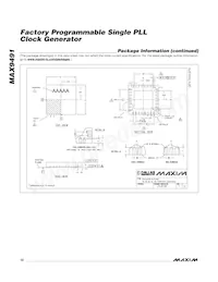 MAX9491ETP010+T Datasheet Pagina 10