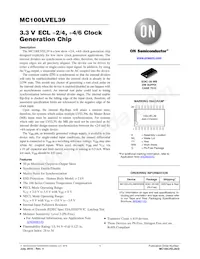 MC100LVEL39DWG Datenblatt Cover