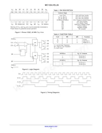 MC100LVEL39DWG Datasheet Pagina 2