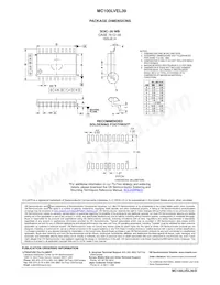 MC100LVEL39DWG Datasheet Pagina 6